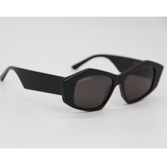 NEW BALENCIAGA SUNGLASSES BB0106S 001 EYEWEAR BALENCIAGA - Picture 8 of 11